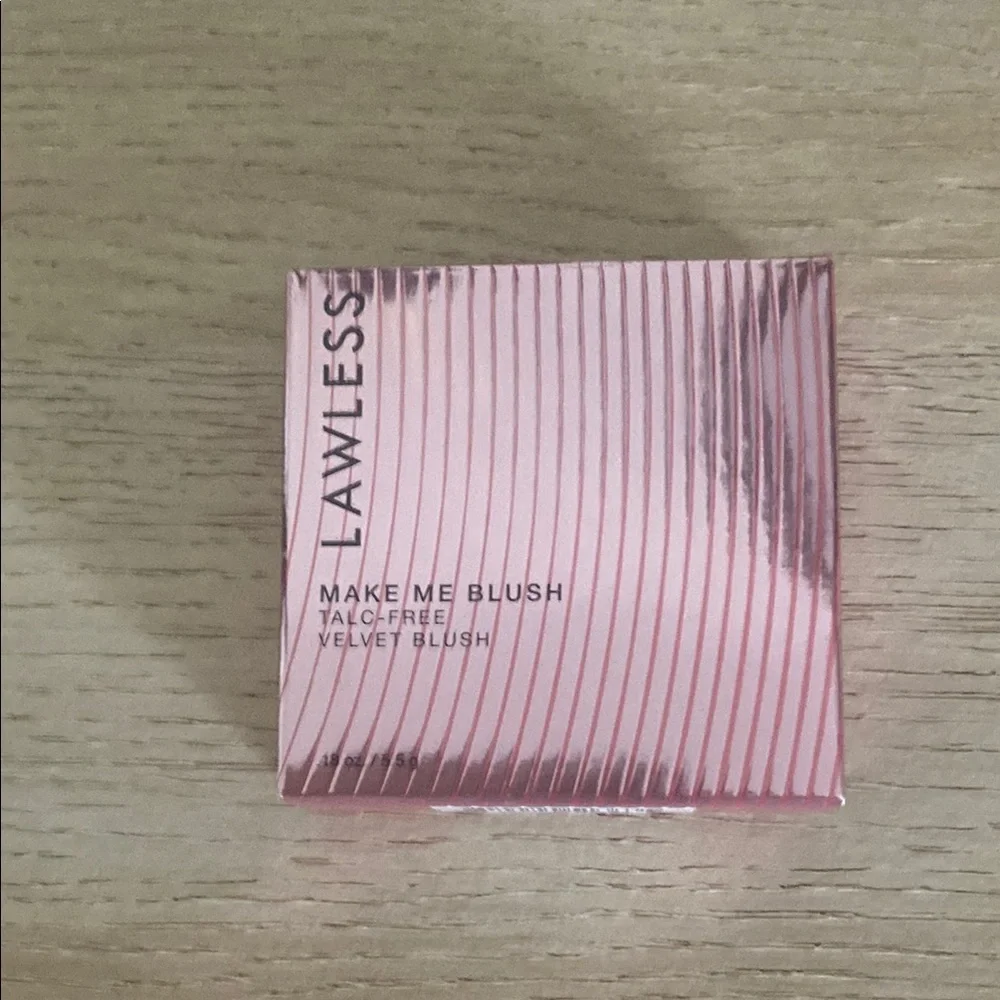 NIB Lawless Make Me Blush Talc-Free Velvet Blush Phoenix Full Size Vegan
